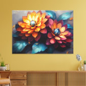 Laatste kunst Collectie #13 Canvas Afdruk (Insitu (Woonkamer))