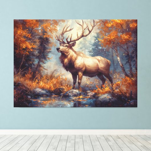 Laatste kunst Collectie #15 Canvas Afdruk (Insitu (Houten vloer))