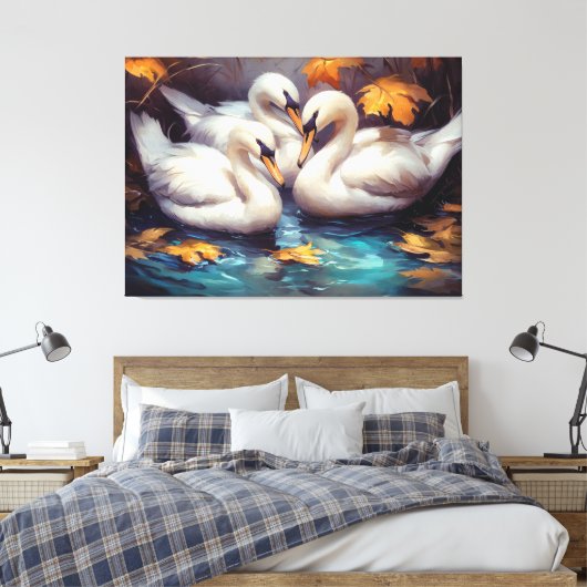 Laatste kunst Collectie #16 Canvas Afdruk (Insitu (Slaapkamer))