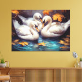 Laatste kunst Collectie #16 Canvas Afdruk (Insitu (Woonkamer))