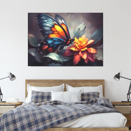 Laatste kunst Collectie #17 Canvas Afdruk (Insitu (Slaapkamer))