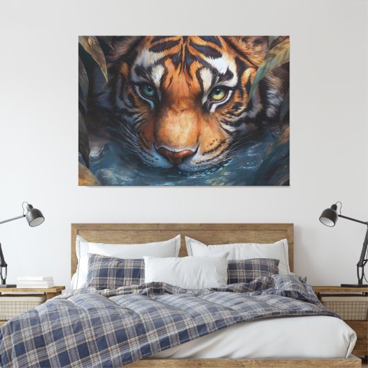 Laatste kunst Collectie #1 Canvas Afdruk (Insitu (Slaapkamer))