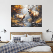 Laatste kunst Collectie #3 Canvas Afdruk (Insitu (Slaapkamer))