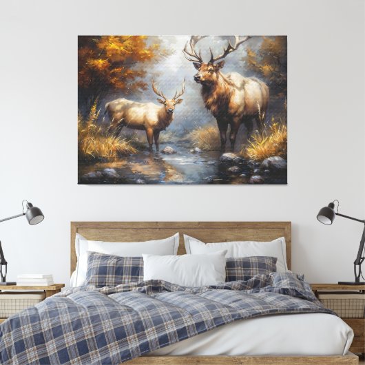 Laatste kunst Collectie #3 Canvas Afdruk (Insitu (Slaapkamer))