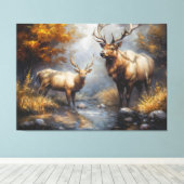 Laatste kunst Collectie #3 Canvas Afdruk (Insitu (Houten vloer))