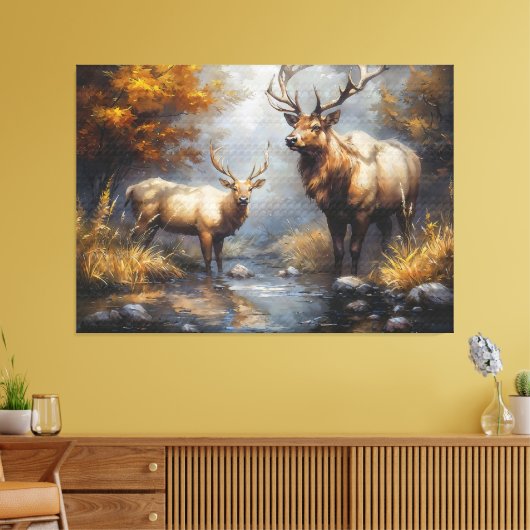 Laatste kunst Collectie #3 Canvas Afdruk (Insitu (Woonkamer))