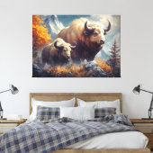 Laatste kunst Collectie #4 Canvas Afdruk (Insitu (Slaapkamer))