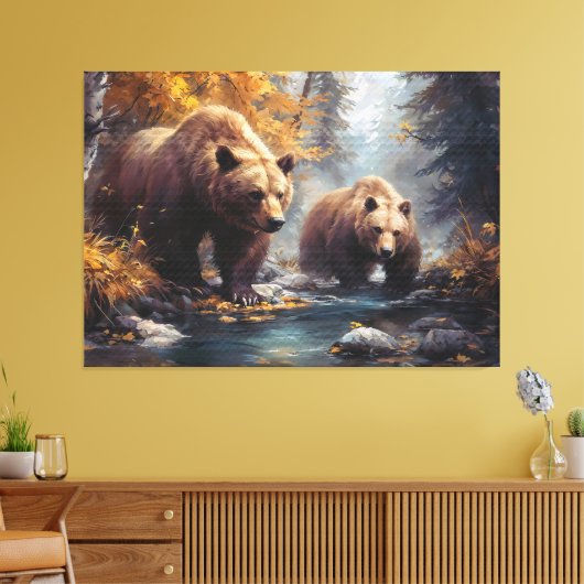 Laatste kunst Collectie #5 Canvas Afdruk (Insitu (Woonkamer))