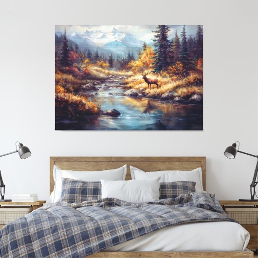 Laatste kunst Collectie #6 Canvas Afdruk (Insitu (Slaapkamer))