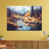 Laatste kunst Collectie #6 Canvas Afdruk (Insitu (Woonkamer))