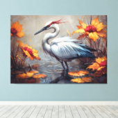 Laatste kunst Collectie #7 Canvas Afdruk (Insitu (Houten vloer))