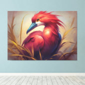 Laatste kunst Collectie #8 Canvas Afdruk (Insitu (Houten vloer))