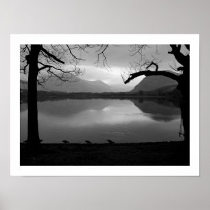 Laatste Licht bij Loweswater: District van het mee Poster