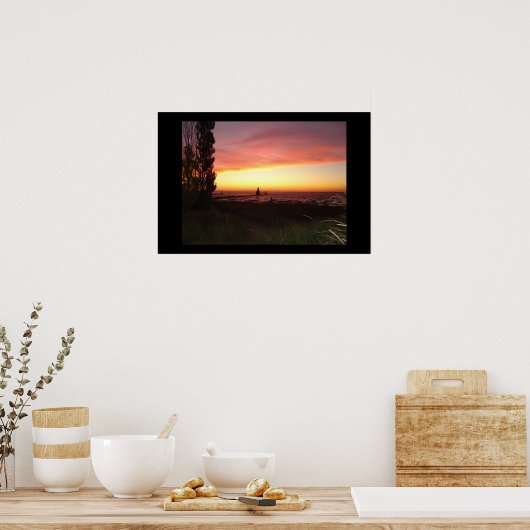 Laatste Licht bij St. Joseph Poster (Keuken)