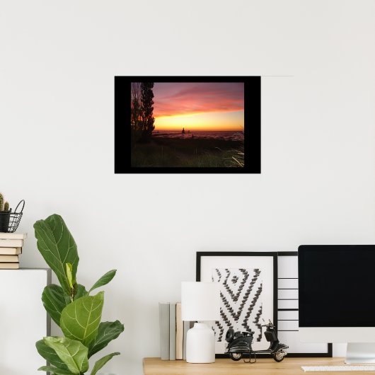 Laatste Licht bij St. Joseph Poster (Thuiskantoor)