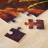 "Laatste licht in het Oerwoud" - Jigsaw Puzzle Legpuzzel (Zijkant)