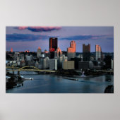 Laatste licht in Pittsburgh Poster (Voorkant)