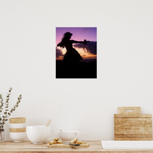 Laatste licht poster (Keuken)