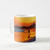 Laatste Licht van de Dag Koffiekop of Mok (Voorkant links)