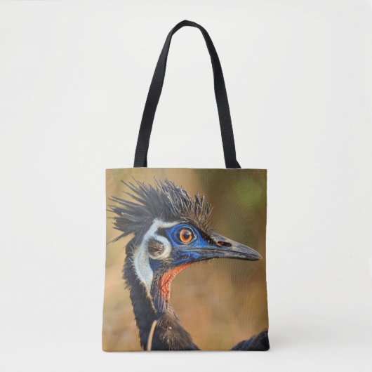 Laatste licht van de graslanden - Bengal Florican Tote Bag (Voorkant)