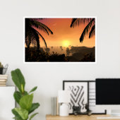 Laatste licht van de zon poster (Thuiskantoor)