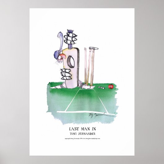 laatste man in tony fernandes poster (Voorkant)