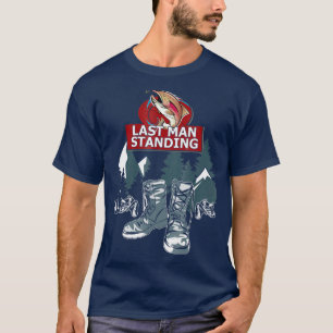 Laatste Man Permanent Love Camping for Men Women T-shirt