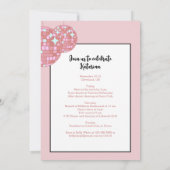 Laatste miauw voor de Vow Disco Cat Bachelorette Kaart (Achterkant)