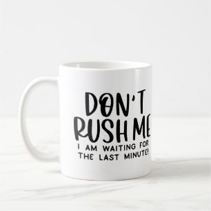 Laatste minuut koffiemok