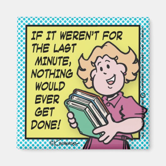 Laatste minuut magneet (Voorkant)