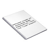 Laatste minuut notitieboek (Rechterzijde)