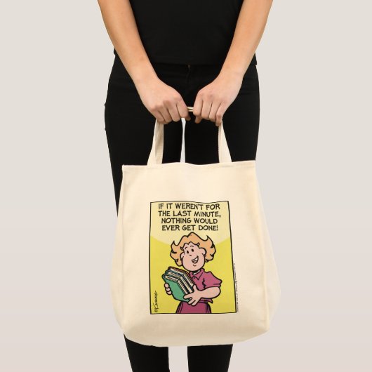 Laatste minuut tote bag (Voorkant (product))
