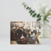 Laatste nacht op het schip briefkaart (Staand voorkant)