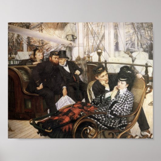 Laatste nacht op het schip poster (Voorkant)