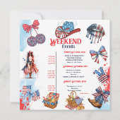 Laatste nacht van de onafhankelijkheid 4e van Bach Kaart (Achterkant)