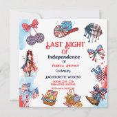 Laatste nacht van de onafhankelijkheid 4e van Bach Kaart (Voorkant)