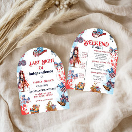 Laatste nacht van de onafhankelijkheid 4e van Bach Kaart