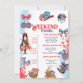 Laatste nacht van de onafhankelijkheid 4e van Bach Kaart (Achterkant)