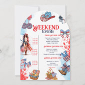 Laatste nacht van de onafhankelijkheid 4e van Bach Kaart (Achterkant)