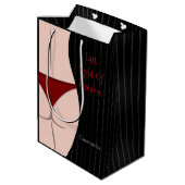 Laatste nacht vrijheidsvrijheidspartij medium cadeauzakje (Achterkant Gekanteld)