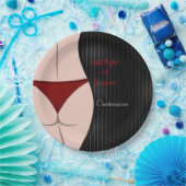 Laatste nacht vrijheidsvrijheidspartij papieren bordje (Feest)