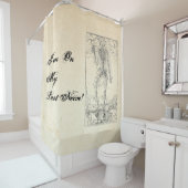 Laatste Nerve - Halloween Skelet Douchegordijn (In situ)