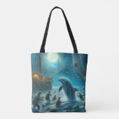 Laatste ontsnapping tote bag (Achterkant)