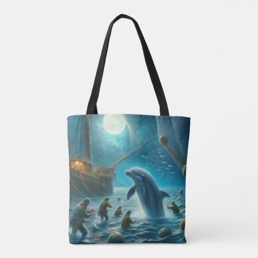 Laatste ontsnapping tote bag (Achterkant)