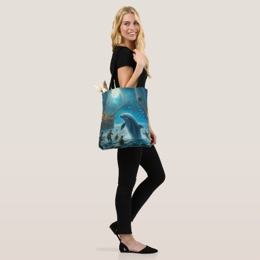 Laatste ontsnapping tote bag (Op model)