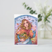 Laatste oogst briefkaart (Staand voorkant)