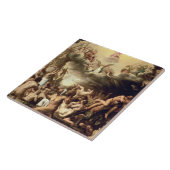 Laatste oordeel tegeltje (Zijkant)