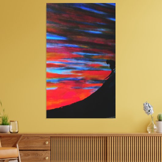 Laatste oproep canvas afdruk (Insitu (Woonkamer))