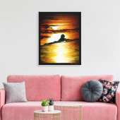 Laatste oproep canvas afdruk (Insitu (Woonkamer))