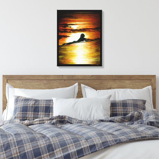 Laatste oproep canvas afdruk (Insitu (Slaapkamer))